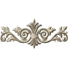 Baroque Acanthus Central Cartouche - STL 3D model for CNC