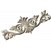 Baroque Acanthus Central Cartouche - STL 3D model for CNC