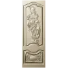Ornate Warrior Door Panel - STL 3D model for CNC carving