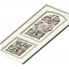 Ornate Double-Cartouche Door Panel STL for CNC