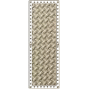 Woven Basket Door Panel STL for CNC