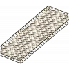 Woven Basket Door Panel STL for CNC