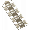 Ornate Door Panel 3D STL for CNC Milling