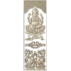 Ganesha Relief Panel STL for CNC Carving