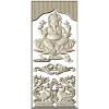 Ganesha Relief Panel STL for CNC Carving