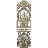 Ganesha Shrine Door Panel STL for CNC