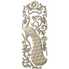 Peacock Decorative Panel STL for CNC Milling