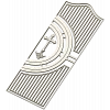 Heritage Cross Door Panel - STL 3D model for CNC