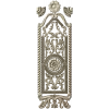 Ornate Rosette Door Panel STL for CNC