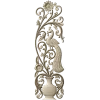 Ornamental Peafowl Vertical Panel STL for CNC