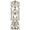Ornate Floral Door Panel STL for CNC