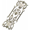 Ornate Floral Door Panel STL for CNC