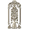 Regal Vase Vertical Panel - STL 3D model for CNC