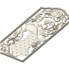 Peacock Vine Decorative Panel - STL 3D Model for CNC