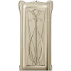 Art Nouveau Lily Door Panel - STL 3D model for CNC