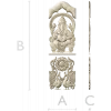 Ganesha Relief Panel STL for CNC Router