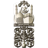 Minaret Relief Door Panel STL for CNC