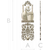 Minaret Relief Door Panel STL for CNC