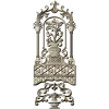Florentine Arched Door Panel STL for CNC