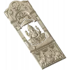 Ganesha Shrine Door Panel - detailed STL 3D model for CNC