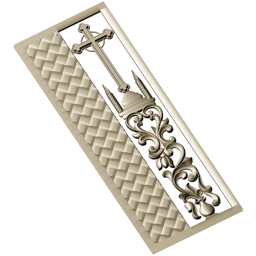 Orthodox Door Panel Relief STL for CNC