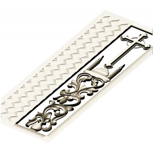 Orthodox Door Panel Relief STL for CNC