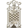 Ornate Quilted Door Panel STL