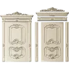 Rococo Door Panel STL for CNC Router