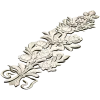 Floral Bouquet Applique STL - high-relief 3D model for CNC routers