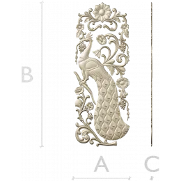 Павлинья панель