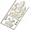 Ганеша - рельефная 3D модель для ЧПУ в формате STL