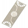 Decorative Door Panel STL - Rosette & Helm Relief