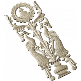 Павлины у вазы