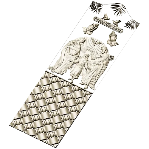Sacred Family Door Panel