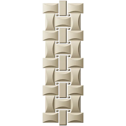 Interlaced Ribbon Trim - STL 3D Model for CNC