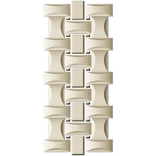 Interlaced Ribbon Trim - STL 3D Model for CNC