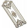 Regal Fleur Door Panel - ornate door panel 3D model (STL) for CNC