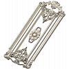 Regal Fleur Door Panel - ornate door panel 3D model (STL) for CNC