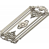Regal Fleur Door Panel - ornate door panel 3D model (STL) for CNC