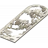 Arched Grapevine Decorative Panel - STL 3D Model for CNC