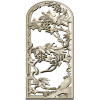 Arched Grapevine Decorative Panel - STL 3D Model for CNC