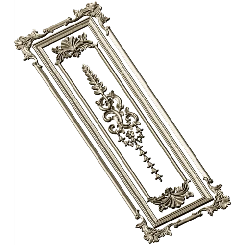 Regal Acanthus Door Panel STL for CNC