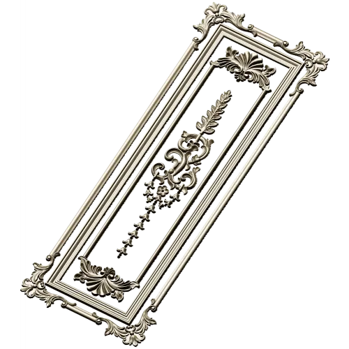 Regal Acanthus Door Panel STL for CNC