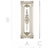 Regal Acanthus Door Panel STL for CNC