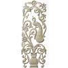 Peacock Urn Vertical Panel STL for CNC