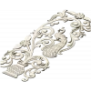 Peacock Urn Vertical Panel STL for CNC