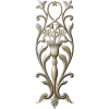 Вертикальная накладка "Вазон Ренессанс" - 3D модель STL для ЧПУ