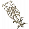 Вертикальная накладка "Вазон Ренессанс" - 3D модель STL для ЧПУ