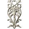 Вертикальная накладка "Вазон Ренессанс" - 3D модель STL для ЧПУ