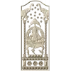 Ganesha Shrine Panel - STL 3D Model for CNC